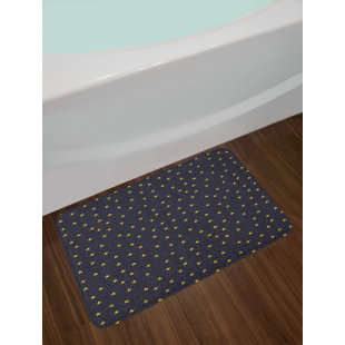 Celestial Bathroom Decor Wayfair Ca Ambesonne Night Sky Bath Mat By Hand Drawn Style Yellow Stars And White Dots Celestial Midnight Print Plush Bathroom Decor With Non Slip Backing