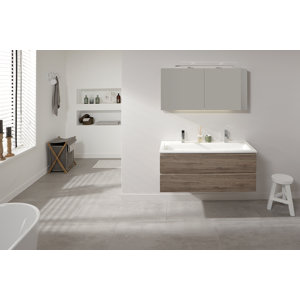 Belfry Bathroom 100 cm Wandmontierter Waschtisch..