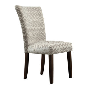 Hurst Chevron Print Parson Chair (Set ..