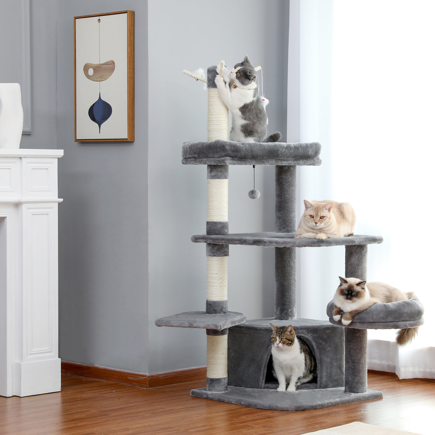 3 platform cat tree