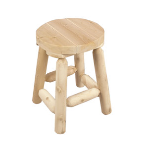 Rustic Natural Cedar Furniture 18 Bar Stool Rustic Natural Cedar Furniture 18 Bar Stool