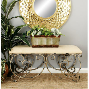 Go to store & view more images Cole & Grey Metal Bench