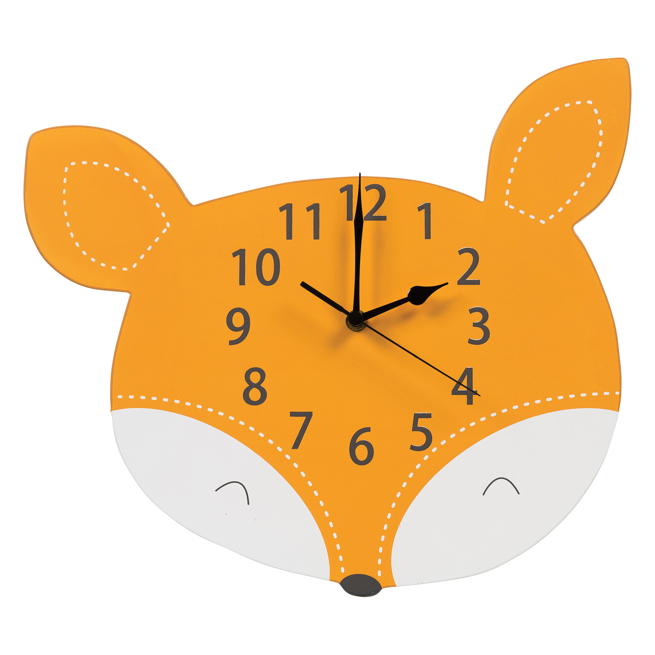 Harriet Bee Uribe Fox Wall Clock Reviews Wayfair