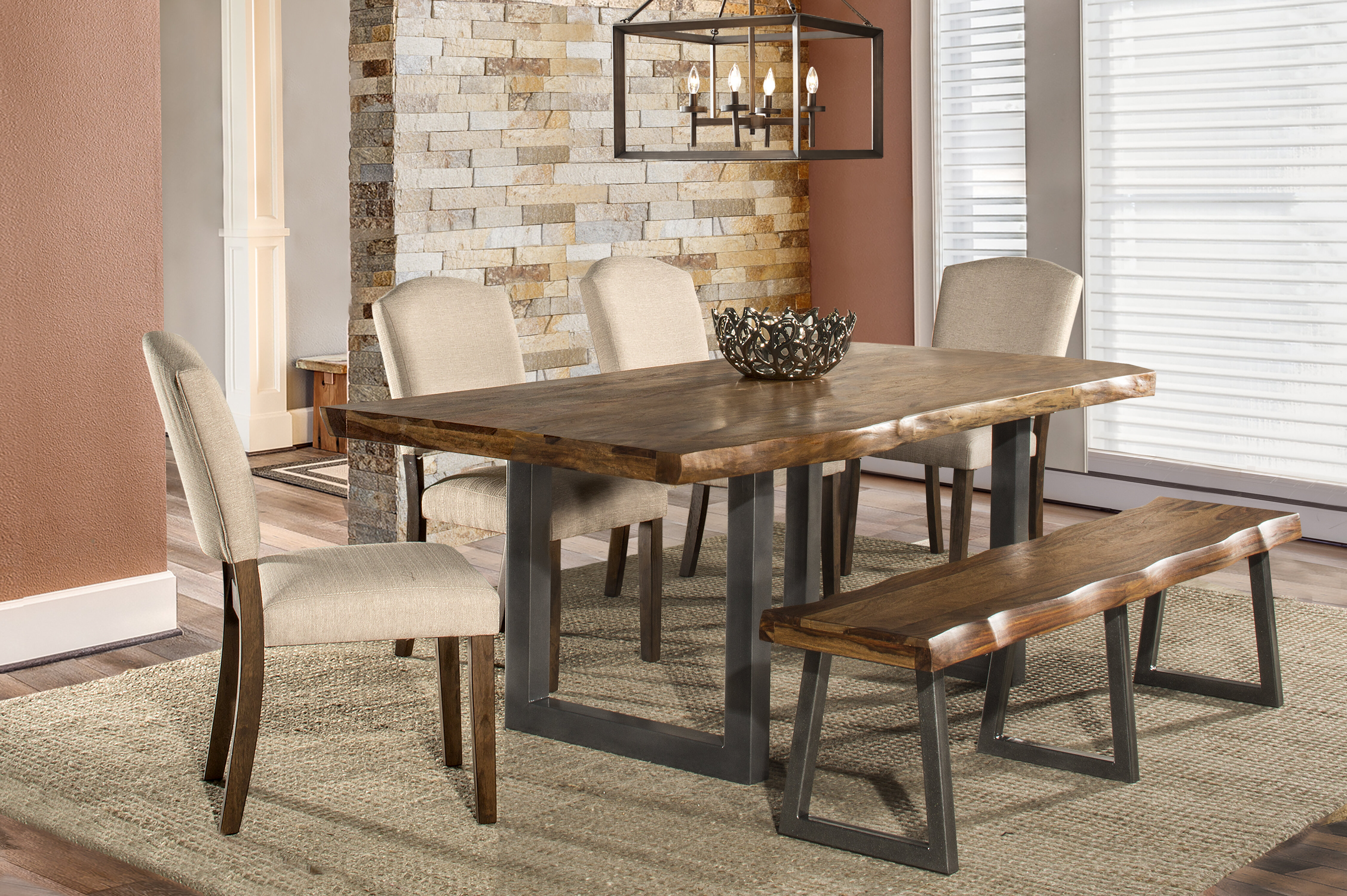 triangle dining room set