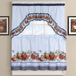 Delicious Apples Kitchen Curtains