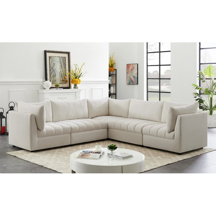 Everly Quinn Ensoll Upholstered Sectional | Wayfair