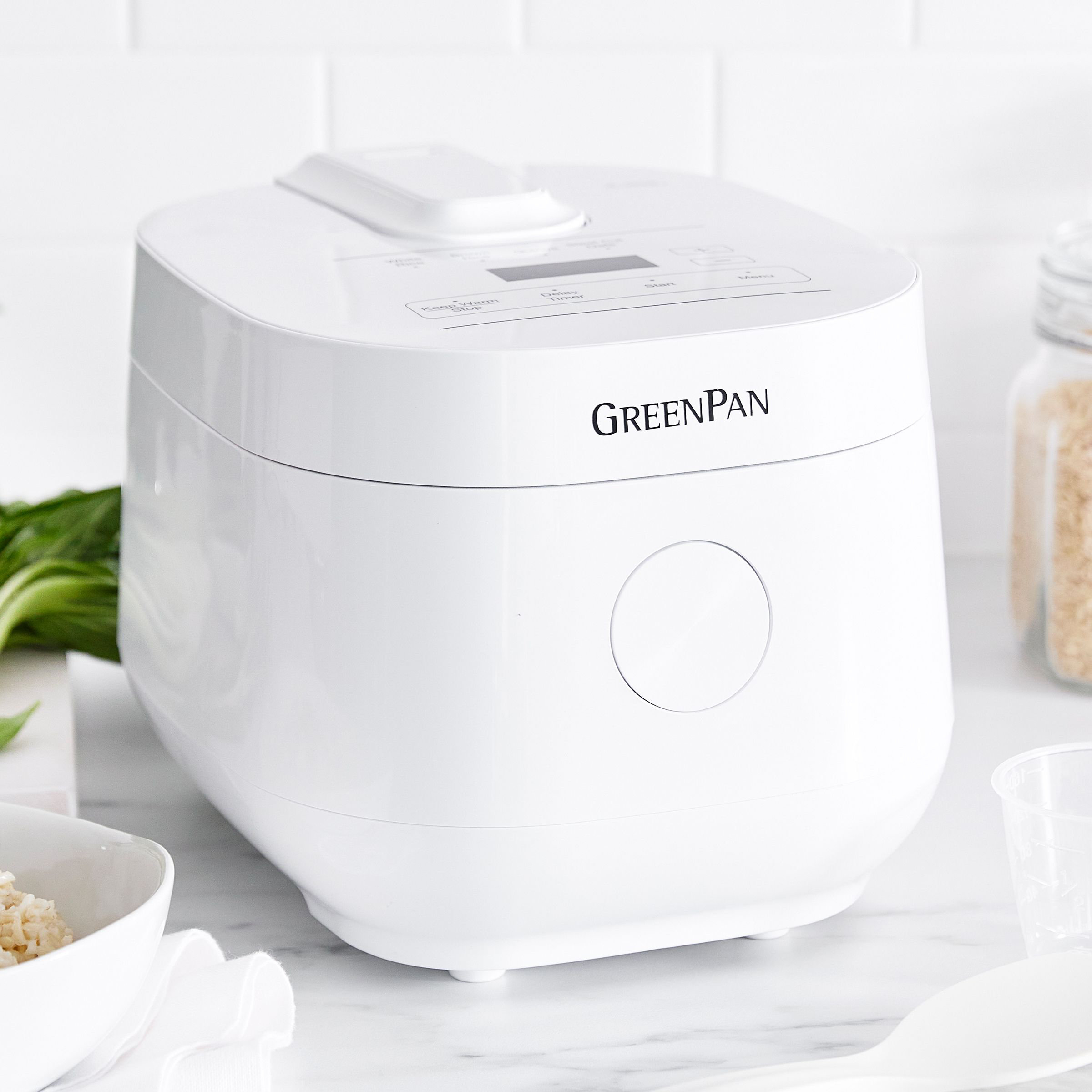 green pan rice cooker