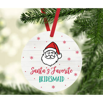 bridesmaid ornament