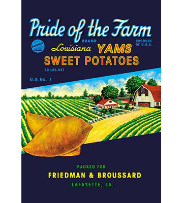 Pride of the Farm Brand Framed  Vintage Advertisement Buyenlarge