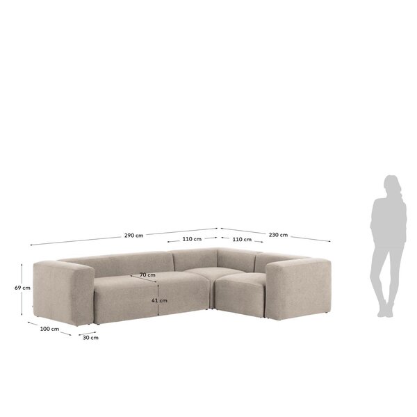 Ebern Designs Cortright Reversible Corner Sofa | Wayfair.co.uk