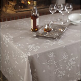 160 Cm W X 160 Cm D Round Wipe-clean Tablecloth By Fleur De Soleil