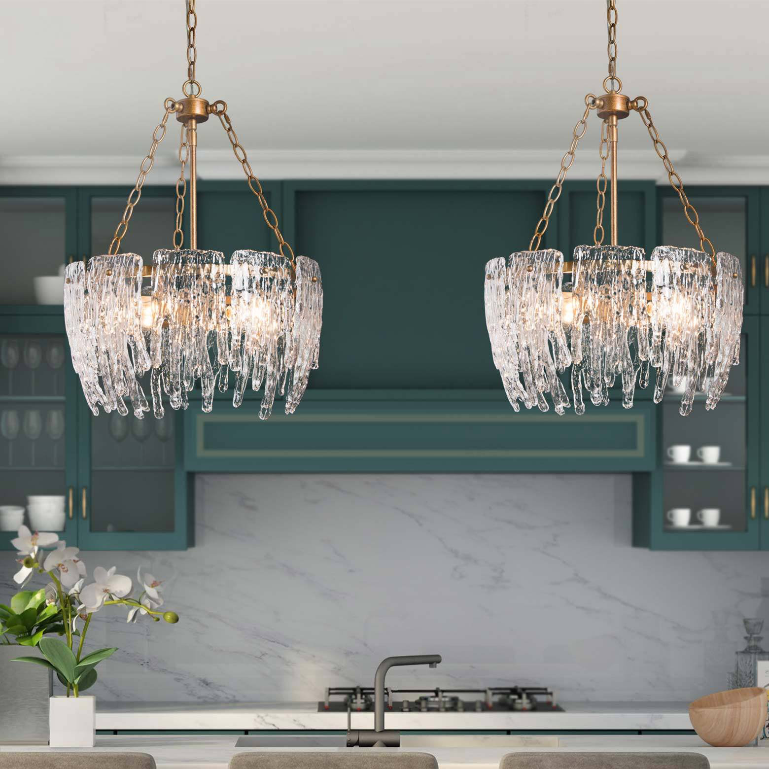 Everly Quinn Mattei Dimmable Chandelier & Reviews | Wayfair