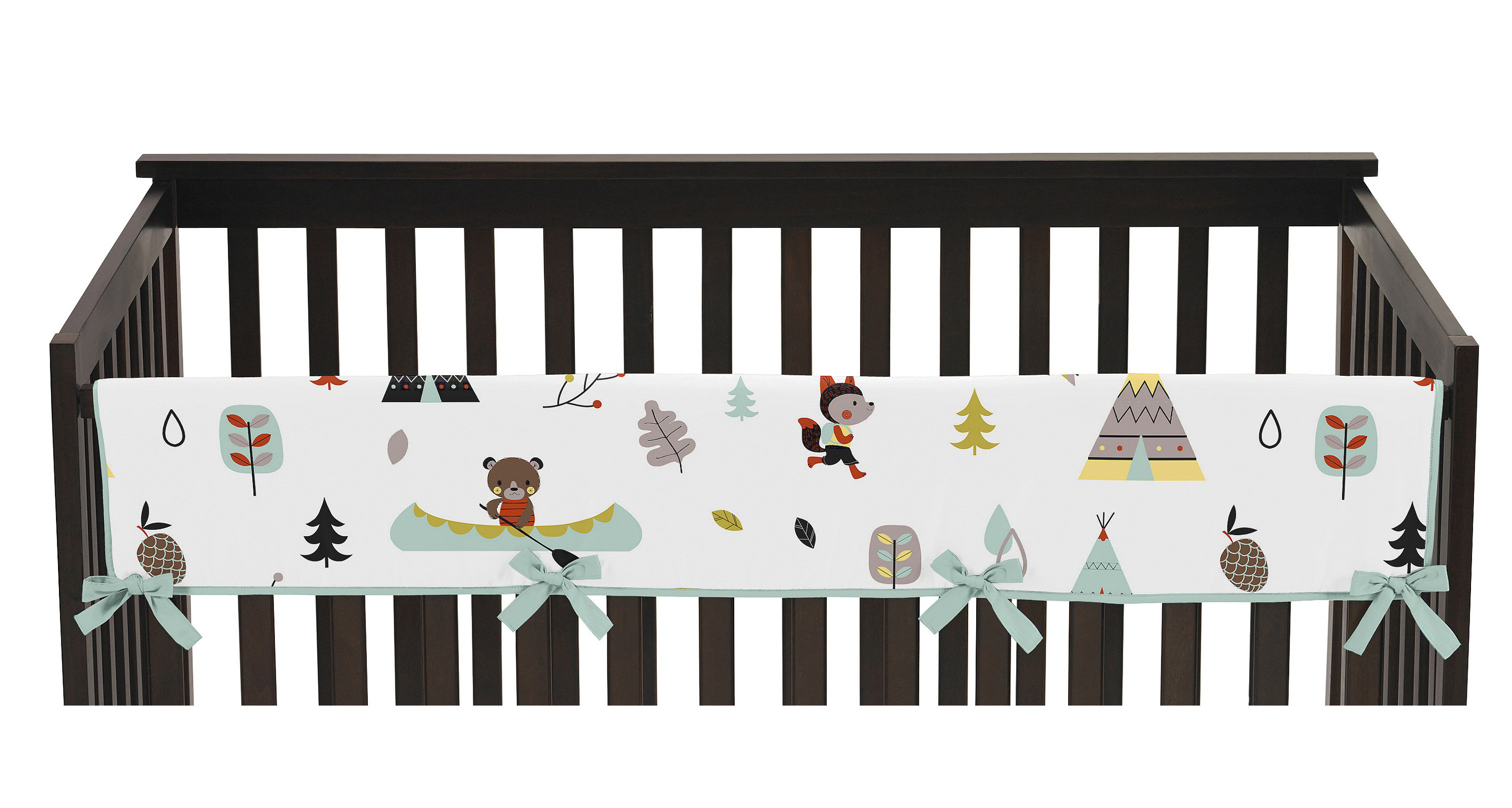 sweet jojo outdoor adventure crib bedding