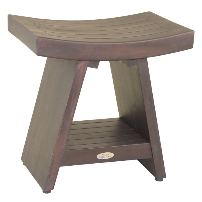 Dwyer Mocha Shield Teak Shower Bench Dwyer Mocha Shield Teak Shower Bench