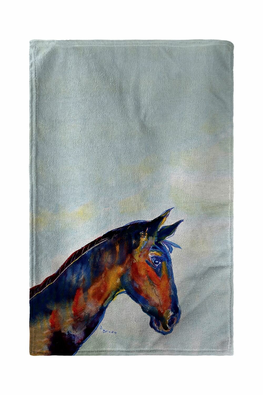 horse beach towel