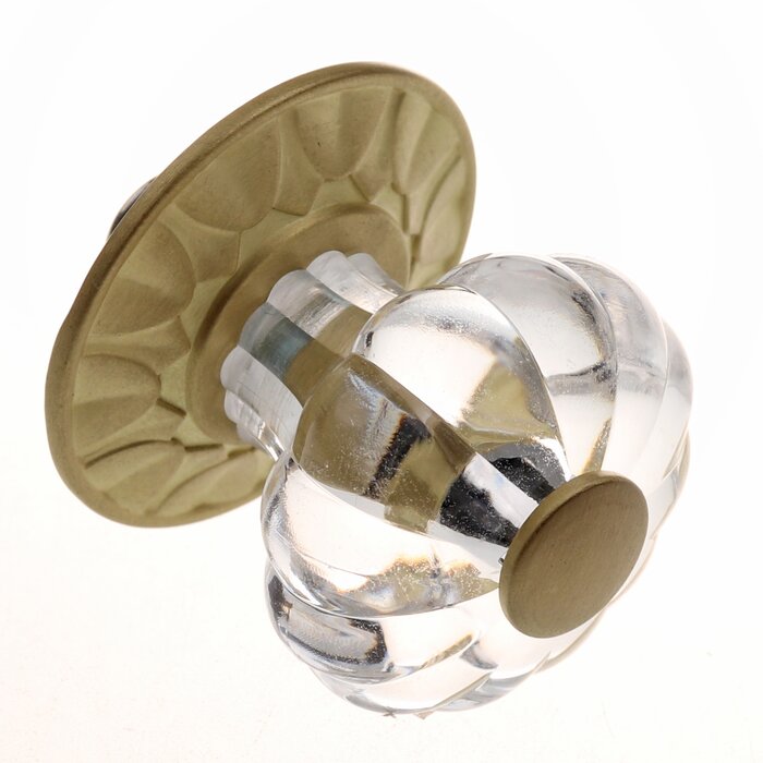 Gliderite Hardware Acrylic Melon Cabinet Crystal Knob Multipack