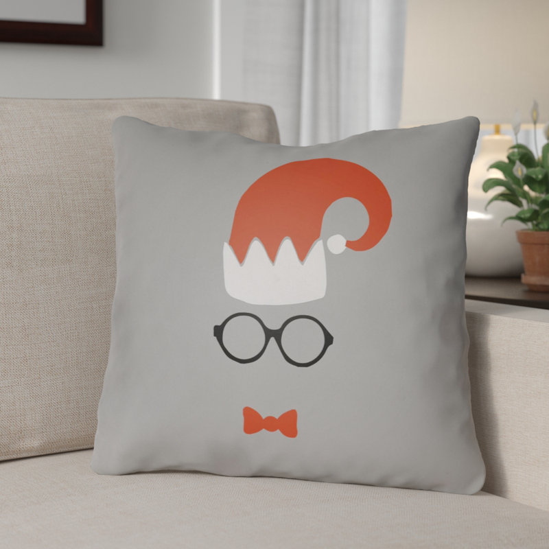 The Holiday Aisle Graphic Print Indoor Outdoor Throw Pillow Wayfair