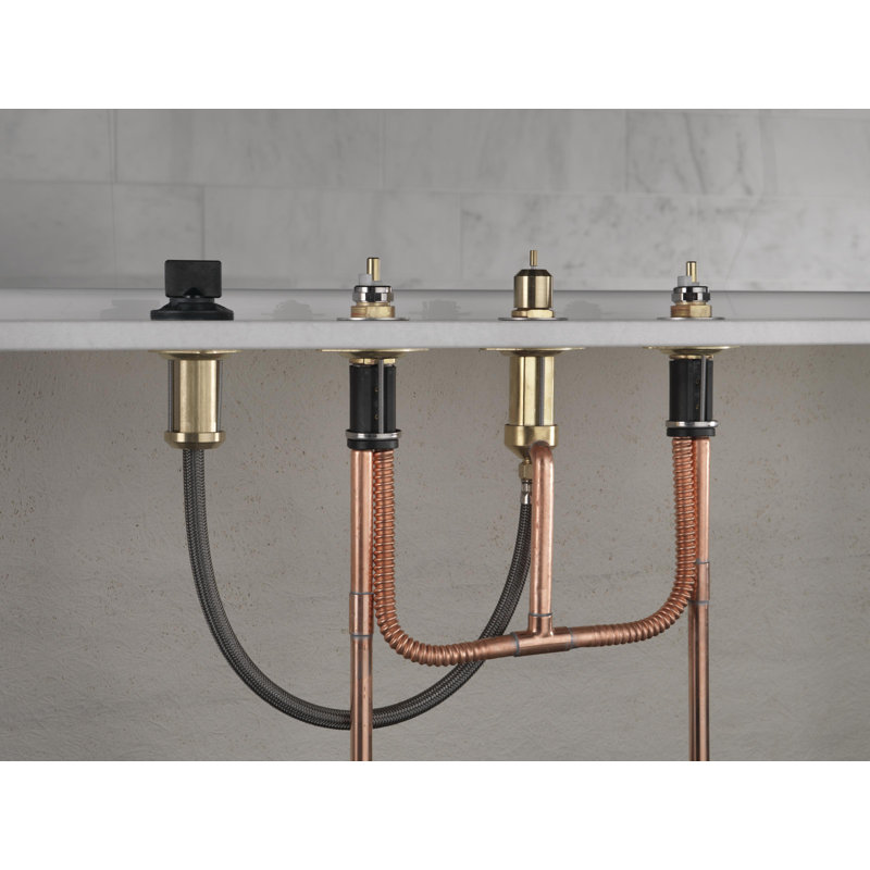 R4707 Delta 4 Hole Roman Tub Valve Reviews Wayfair