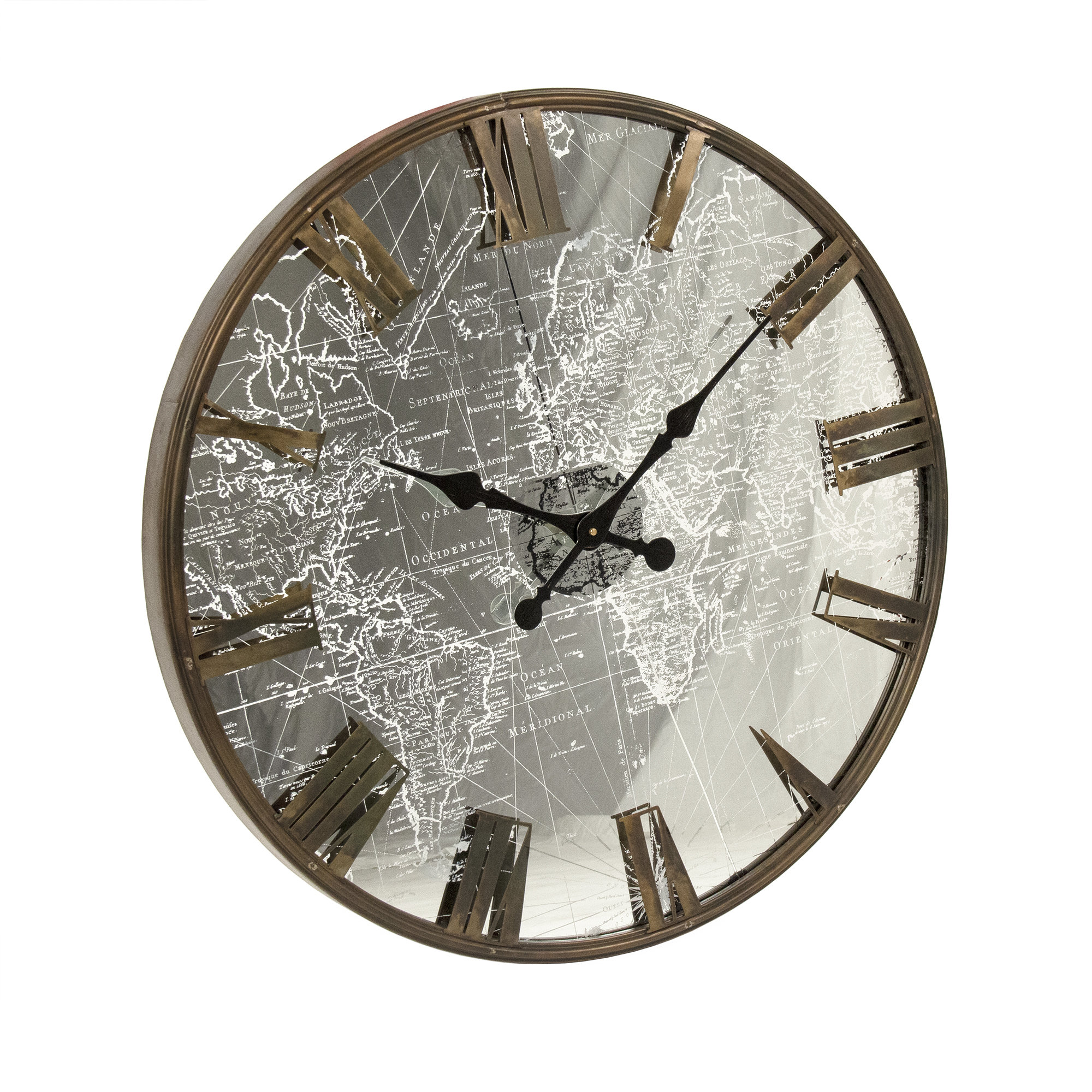 Zentique Metal Wall Clock Wayfair