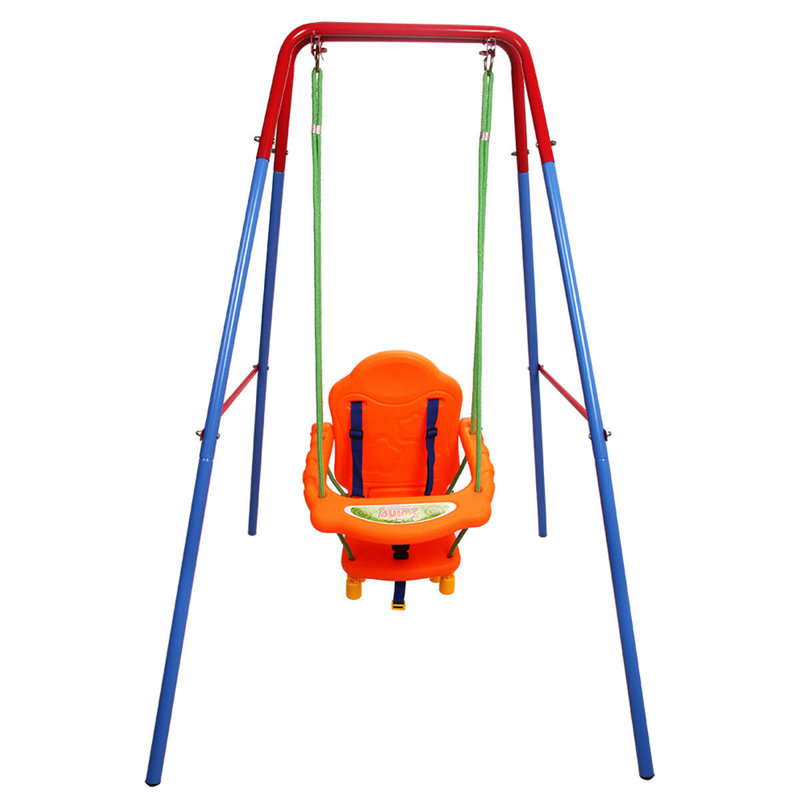 folding toddler swing set