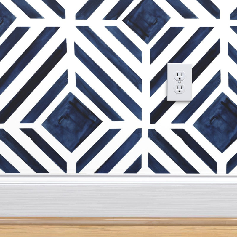 Wrought Studio Donovan Geometric Removable Peel And Stick