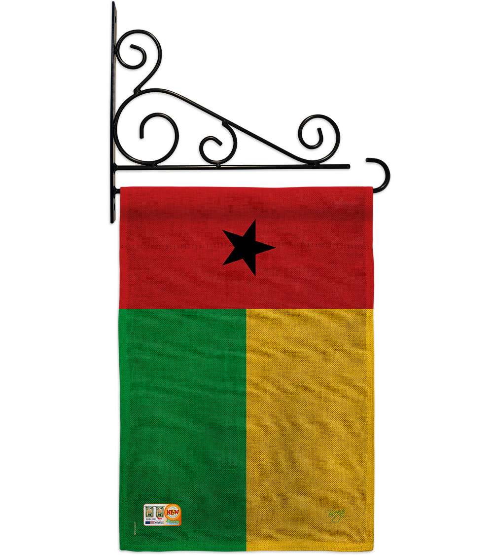Breeze Decor Guinea Bissau 2 Sided Burlap 19 X 13 In Garden Flag Wayfair