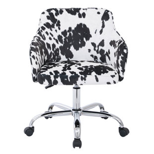 Zebra Print Office Chair 