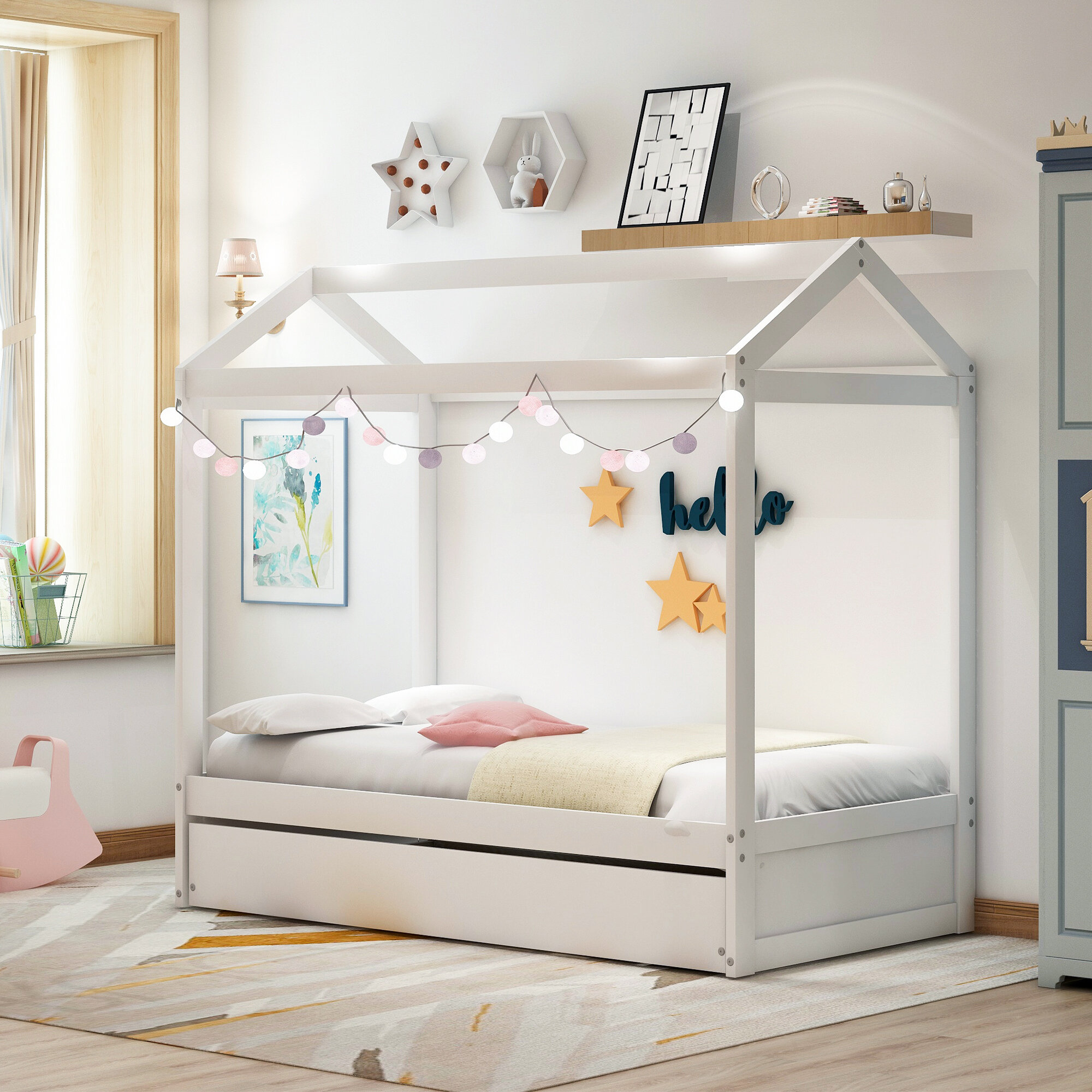 baby house bed frame