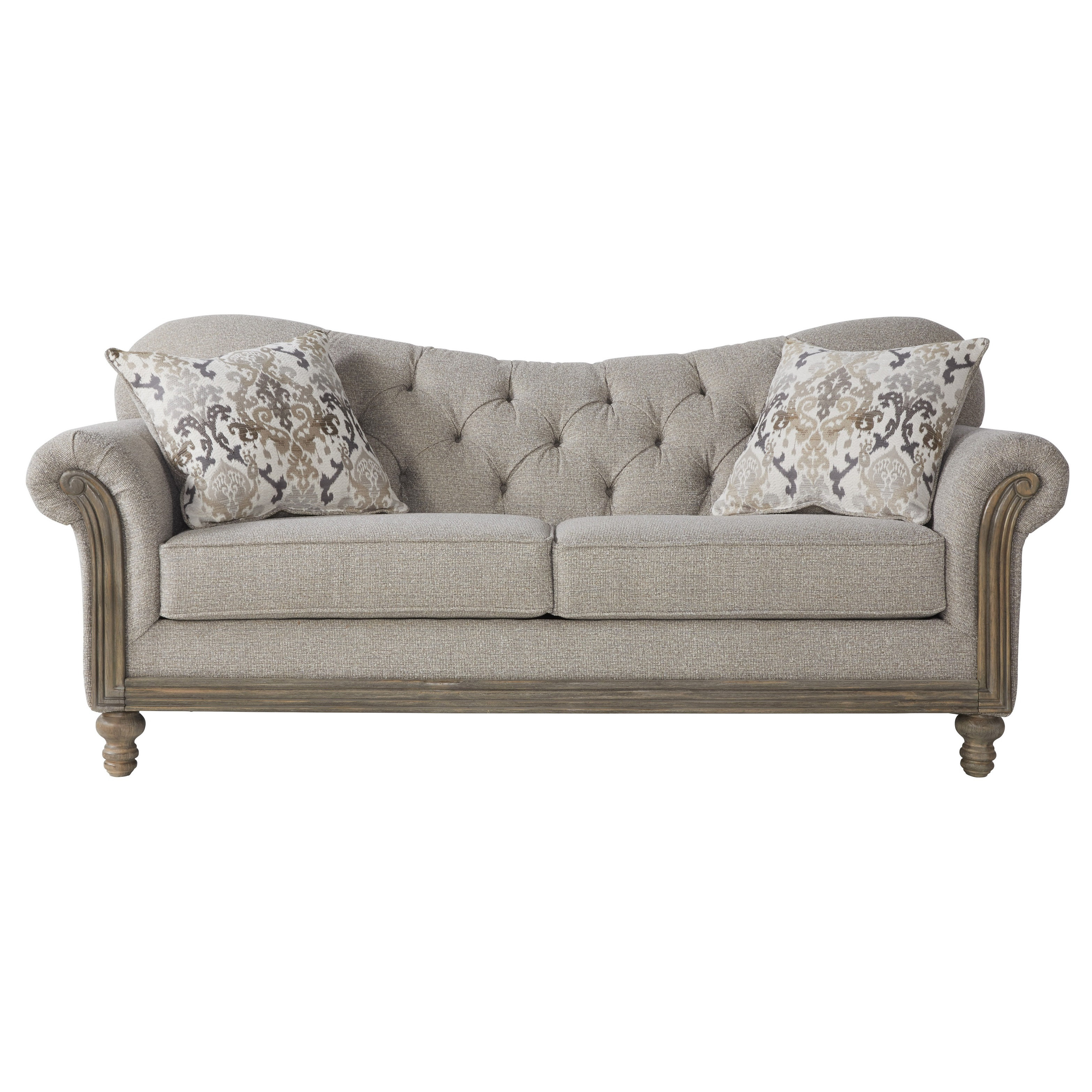 Ophelia Co Larrick Fabric Tufted Standard Sofa Wayfair Larrick Fabric Tufted Standard Sofa