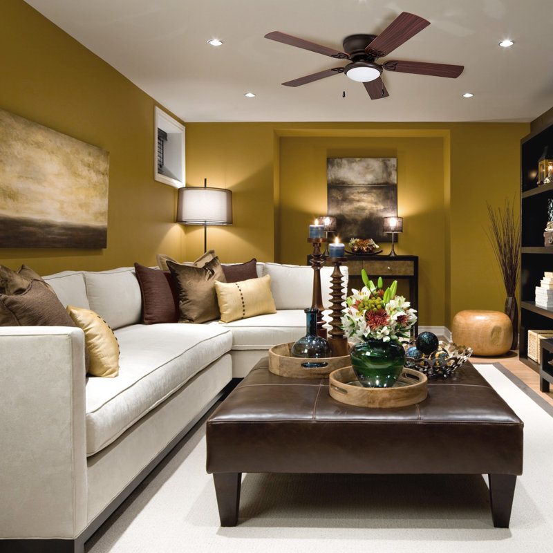 Andover Mills 52 Mattias 5 Blade Ceiling Fan Light Kit Included