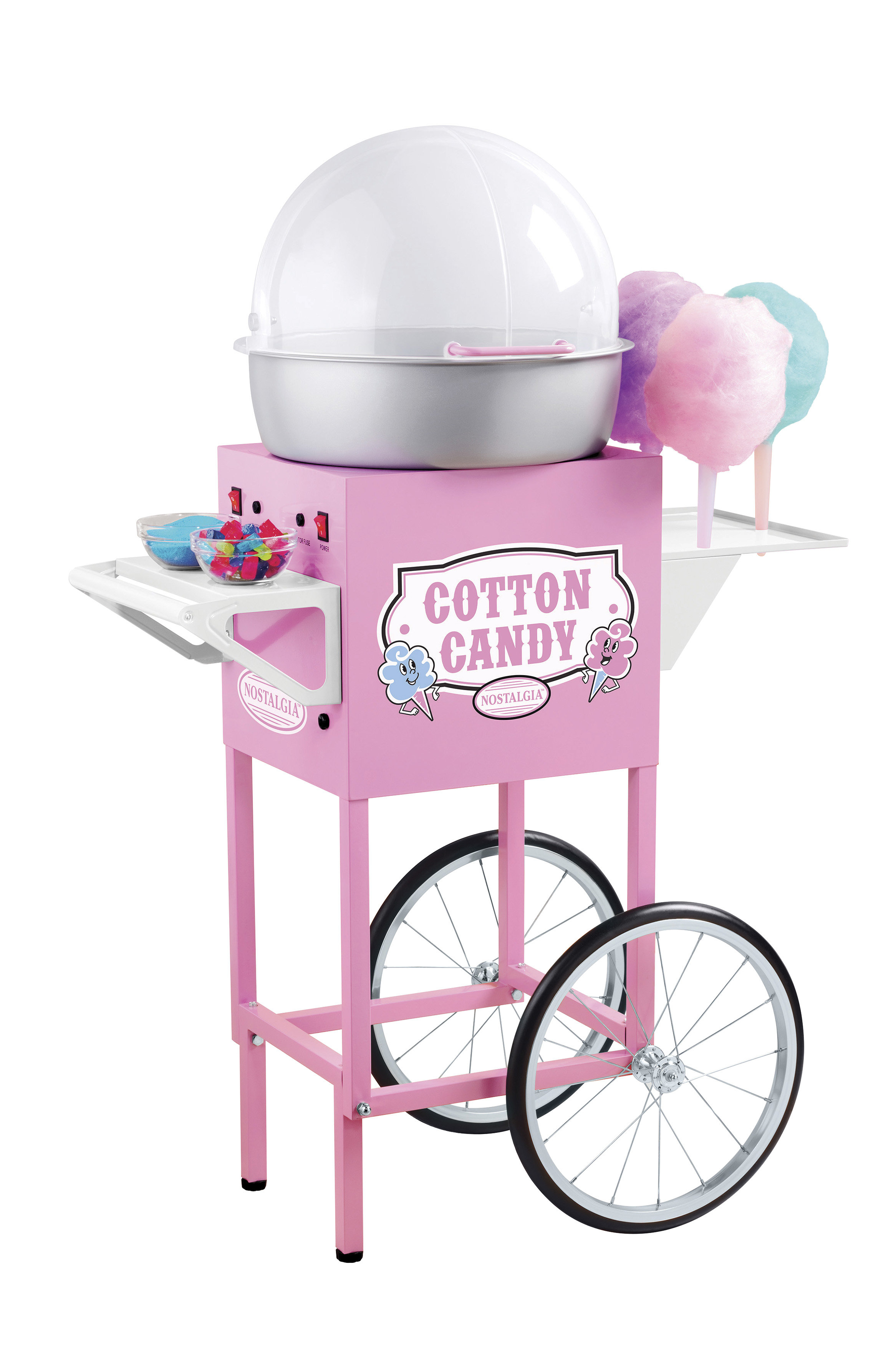 Nostalgia Electrics Vintage Commercial Cotton Candy Machine & Reviews