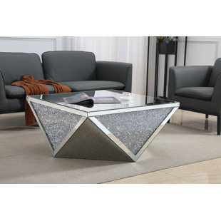 Zackery Crystal Coffee Table by Rosdorf Park Top Reviews