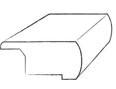 Artistic Finishes 0 81 X 2 X 78 Pecan Stair Nose Wayfair