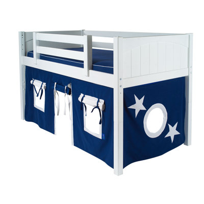 Zoomie Kids Stolle Twin 621 X 313 Underbed Playhouse Curtain Color