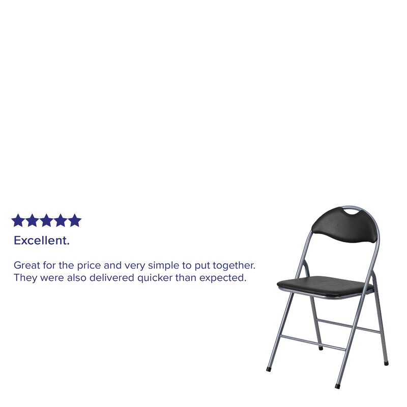 padded folding chair prices