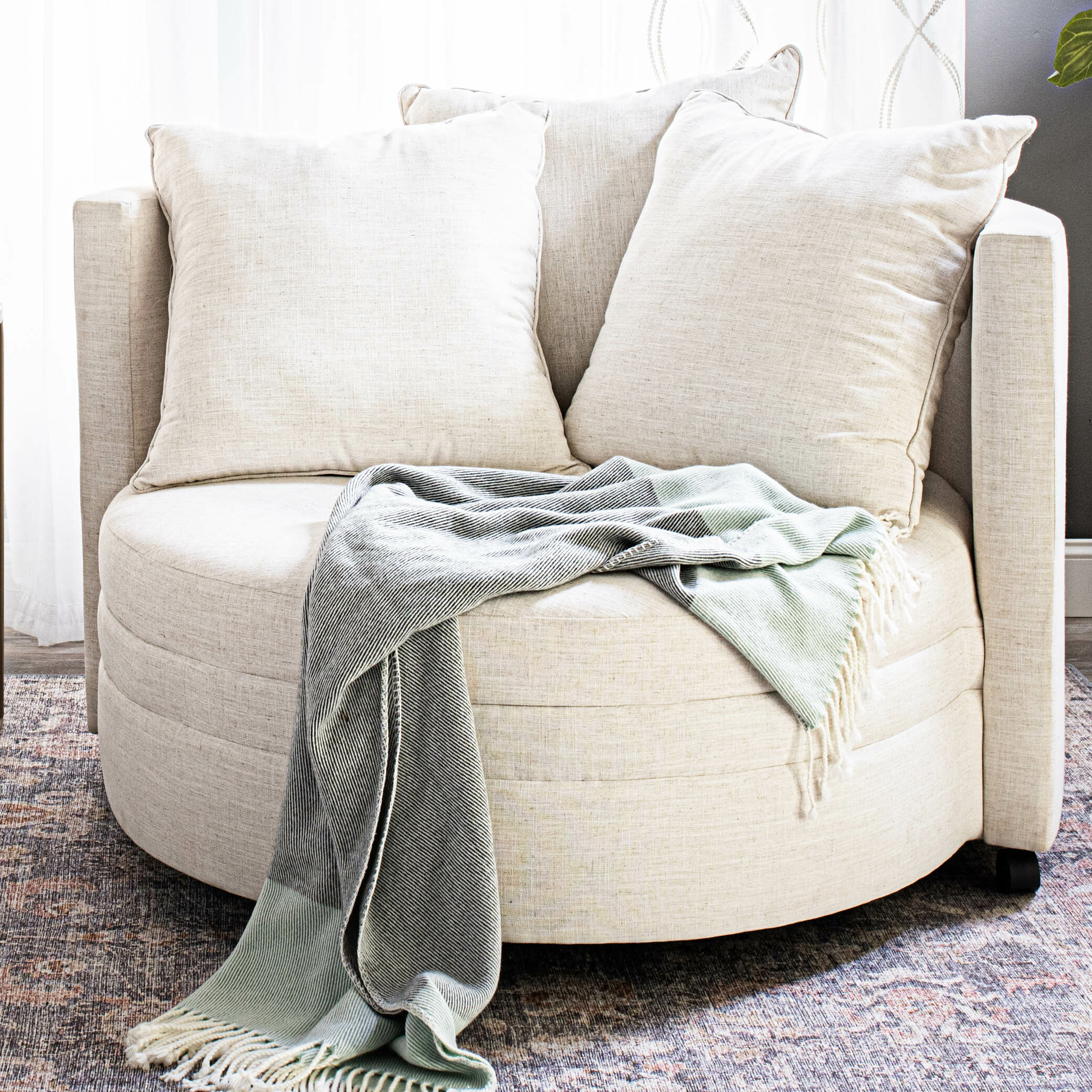 Home By Sean Catherine Lowe Vivienne 54 W Polyester Swivel