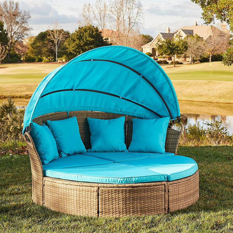 Gallo Patio Daybed with Cushions