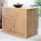 Mobel Oak 2 Door 2 Drawer Combi Chest