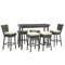 Napa Outdoor 7 Piece Bar Set with Cushions