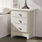 Broadshade 3 Drawer Bedside Table