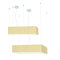 Square 2 Light Pendant