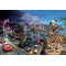Cars World 3.68m x 254cm Wallpaper Panel