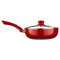 EcoCook Induction Compatible Non-Stick Saute Pan with Lid
