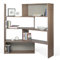 Creda Wide 161cm Standard Bookcase