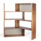 Creda Wide 161cm Standard Bookcase