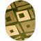 Garnet Green Area Rug