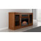 Transitional 70" TV Stand with Electric Fireplace