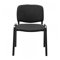 Armless Steel Stacking Chair with Cushion