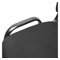 Armless Steel Stacking Chair with Cushion
