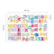 Paper Art with Circus Alphabets and Numbers Wall Sticker